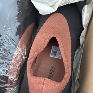 Yeezy Black and Brown Slip-On Shoes